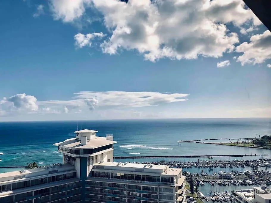 Waikiki Panoramic Ocean View Apartment Honolulu